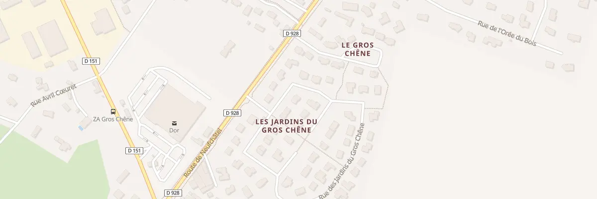 Plan du 75 Rue des Eglantiers à Isneauville