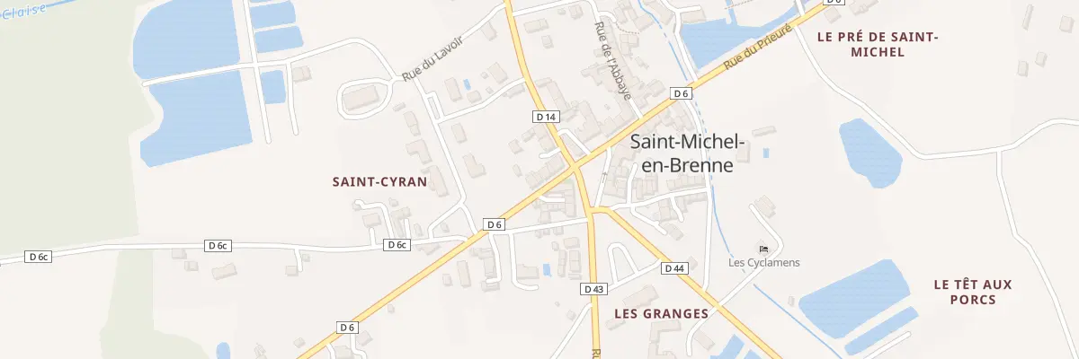 Plan du 8 Rue de la Commanderie à Saint-Michel-en-Brenne