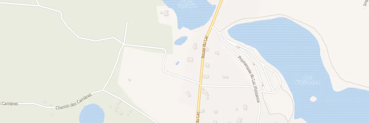 Plan du 34 Rte du Lac à Saint-Hilaire-les-Places