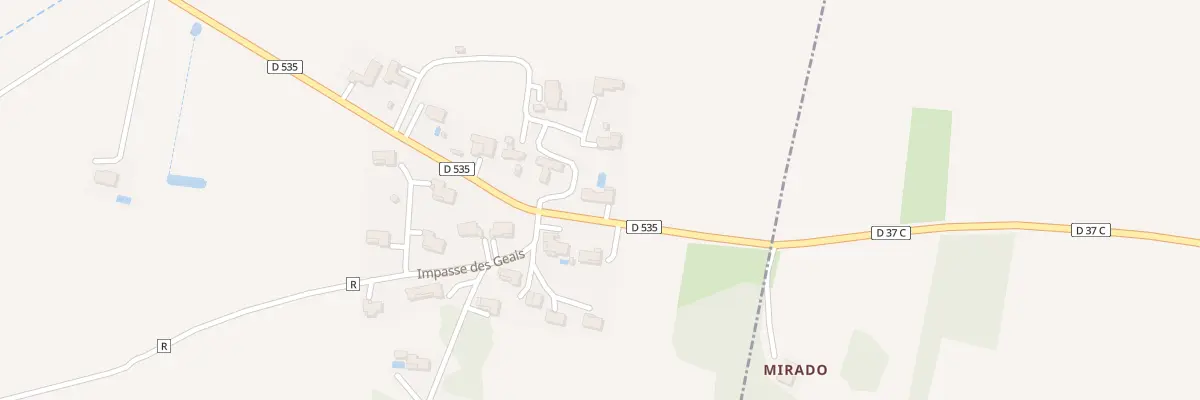 Plan du 2481 Rte d’Occitanie à Lias