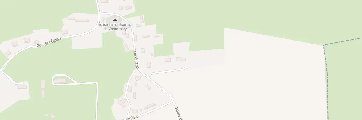 Plan du 239 Rue du Thil à Authieux-Ratiéville