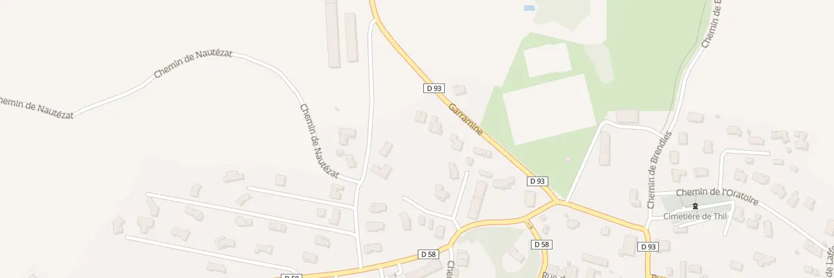 Plan du 9695 Garramine à Thil