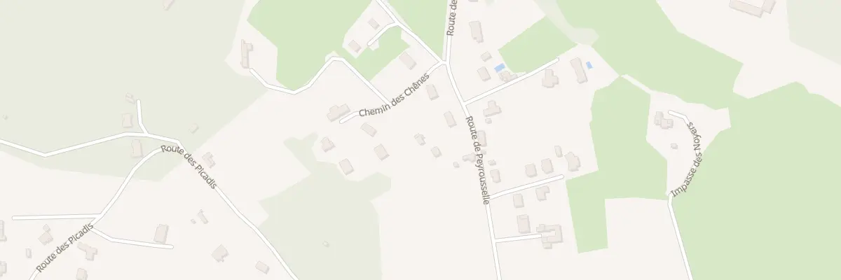 Plan du 85 Che des Chênes à Montignac-Lascaux