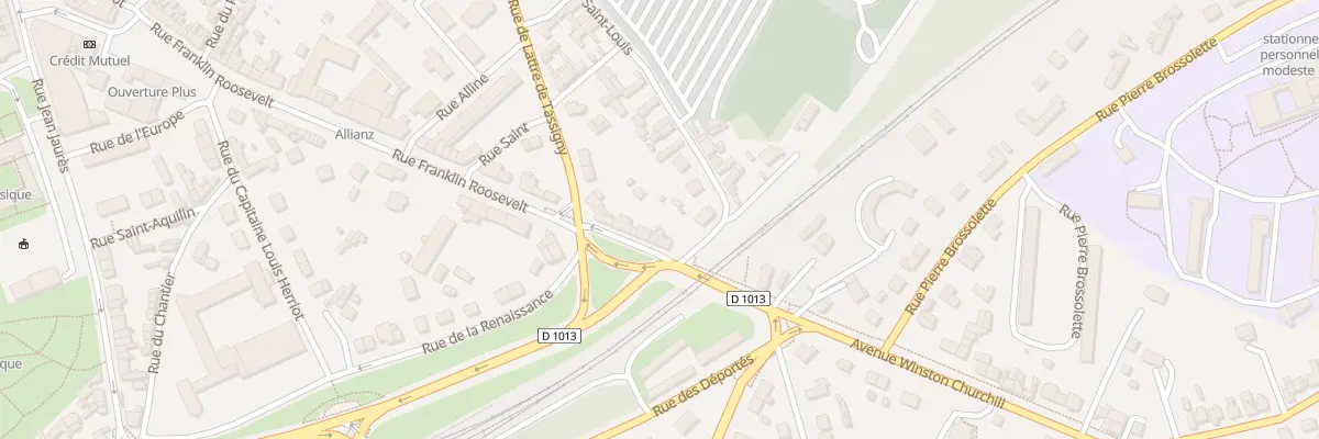 Plan du 79 Rue Franklin D Roosevelt à Évreux