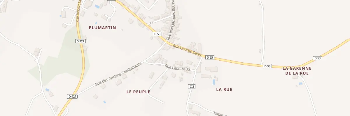 Plan du 4 Rue Leon M Ba à Bélâbre