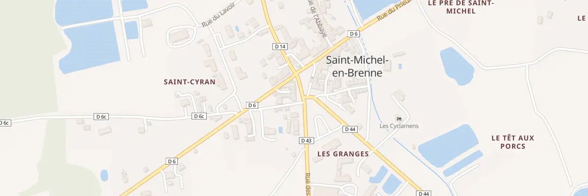 Plan du 8 Pl St Cyran à Saint-Michel-en-Brenne