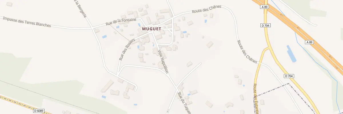 Plan du 117 Muguet à Saint-Rabier