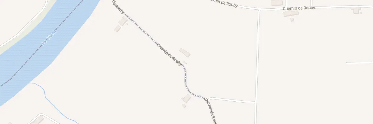 Plan du 1367 Che de Rouby aux Barthes