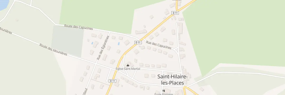 Plan du 11 Rue des Capucines à Saint-Hilaire-les-Places