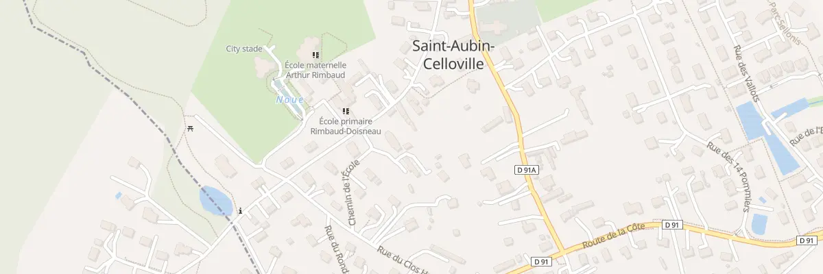 Plan du 18 Pl de la Mairie à Saint-Aubin-Celloville