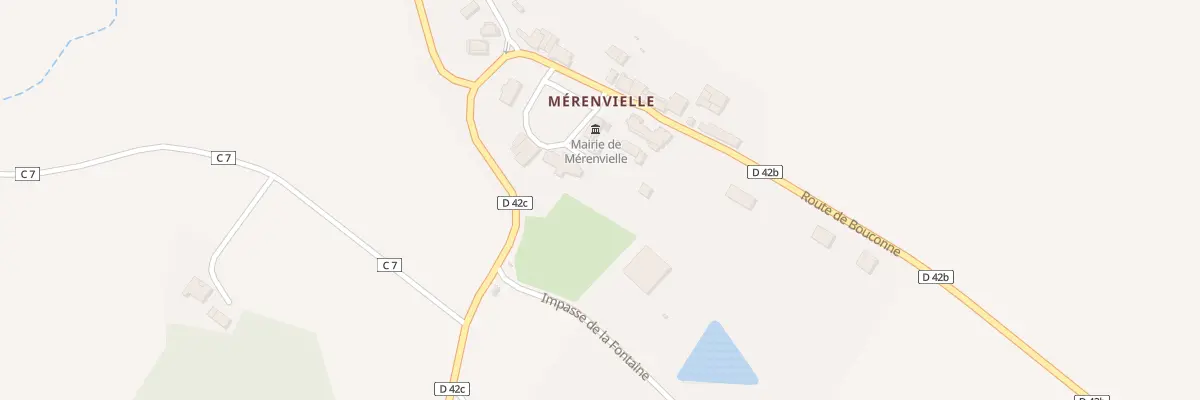 Plan du 3B Pl de la Mairie à Mérenvielle