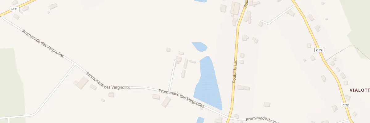 Plan du 3 Cht des Places à Saint-Hilaire-les-Places