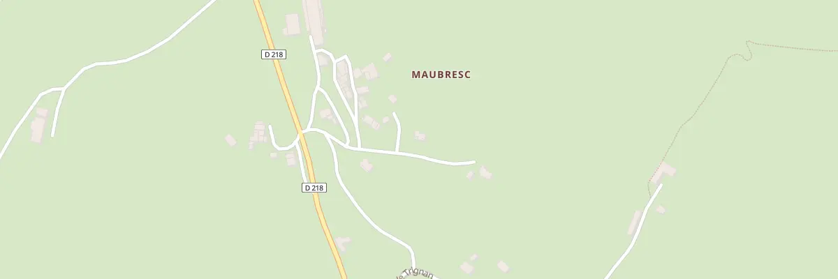 Plan du 155 Ham de Maubresc à Montjoie-en-Couserans
