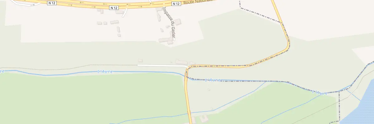 Plan du 130 La Garenne des Buis à Dampierre-sur-Avre