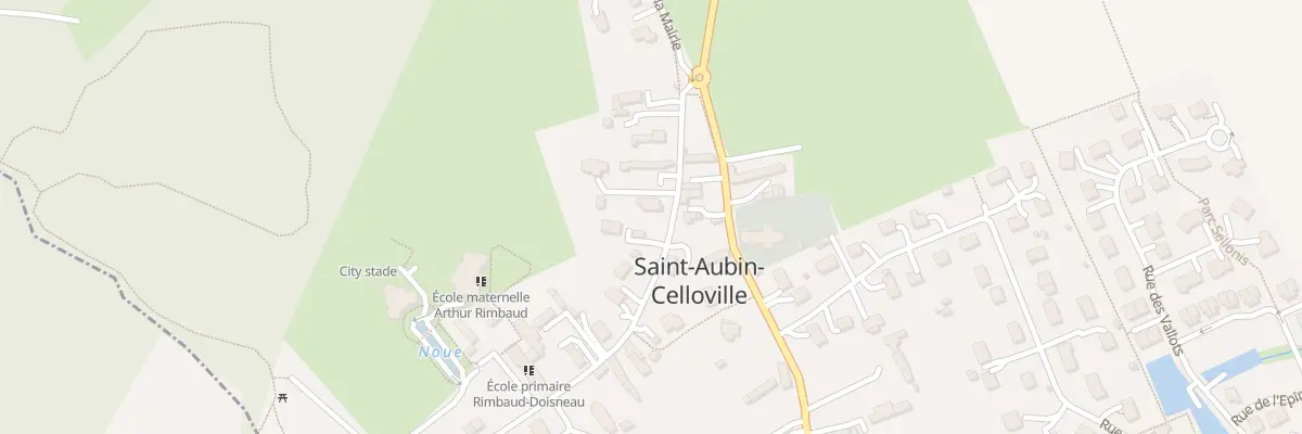 Plan du 29 Rue de la Mairie à Saint-Aubin-Celloville