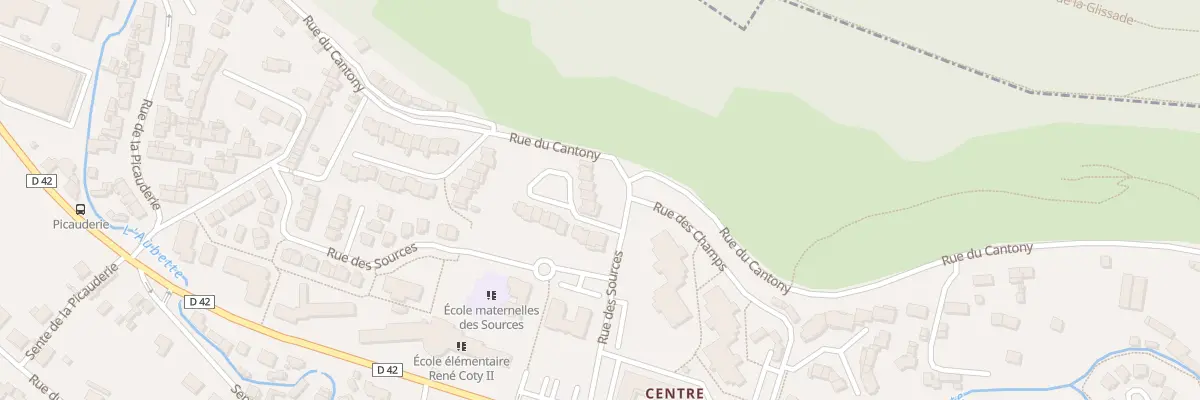 Plan du 3 Ham du Cantony à Saint-Léger-du-Bourg-Denis