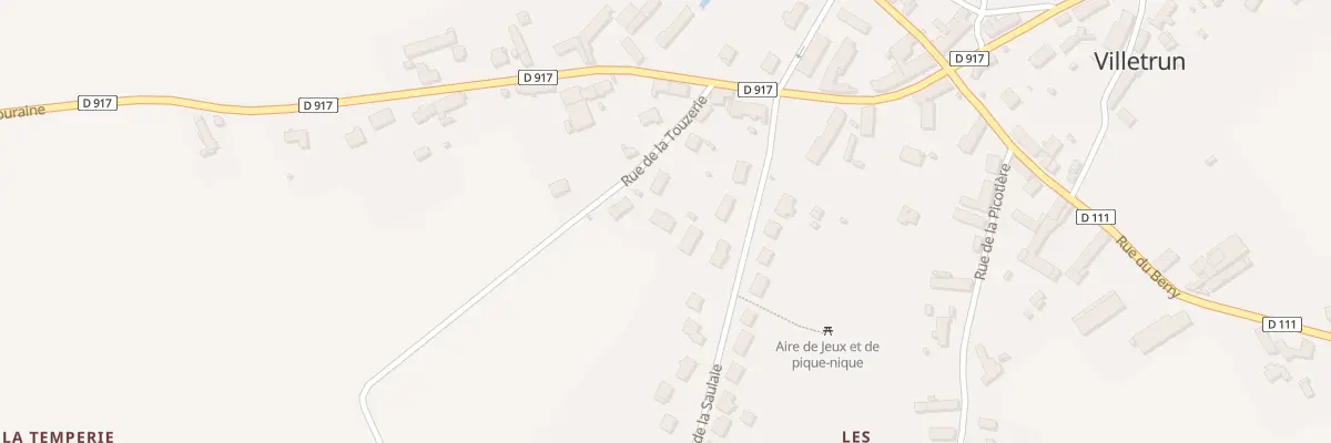 Plan du 6 Rue de la Touzerie à Villetrun