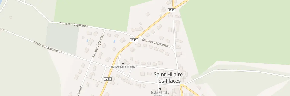Plan du 9 Rue des Capucines à Saint-Hilaire-les-Places