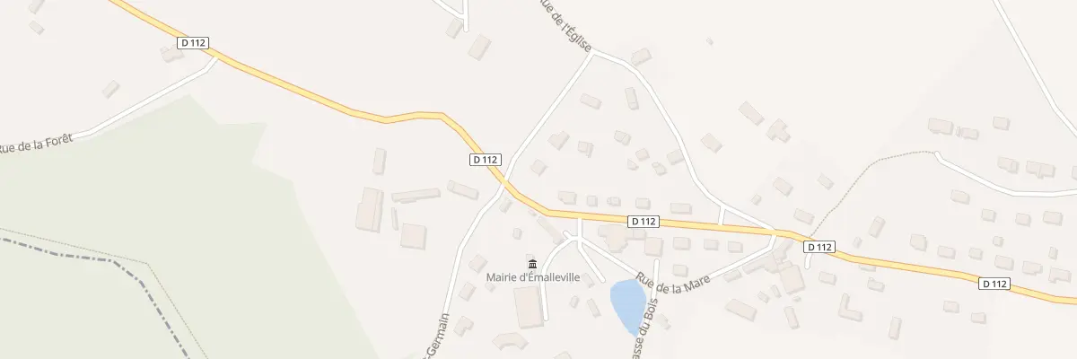 Plan du 2 Rue du Haras à Émalleville