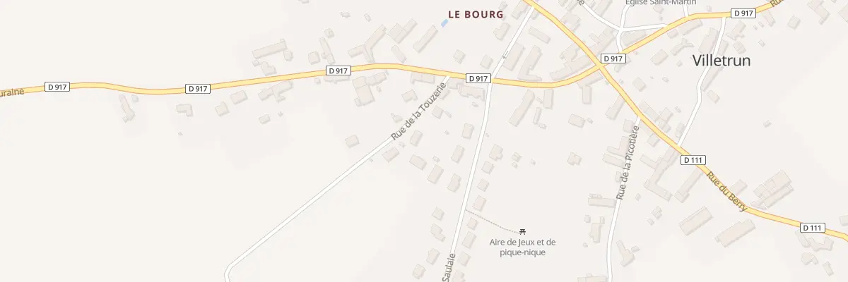 Plan du 9002 Rue de la Touzerie à Villetrun