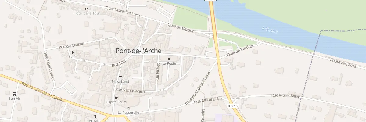 Plan du 1 Rue Hennequin à Pont-de-l’Arche