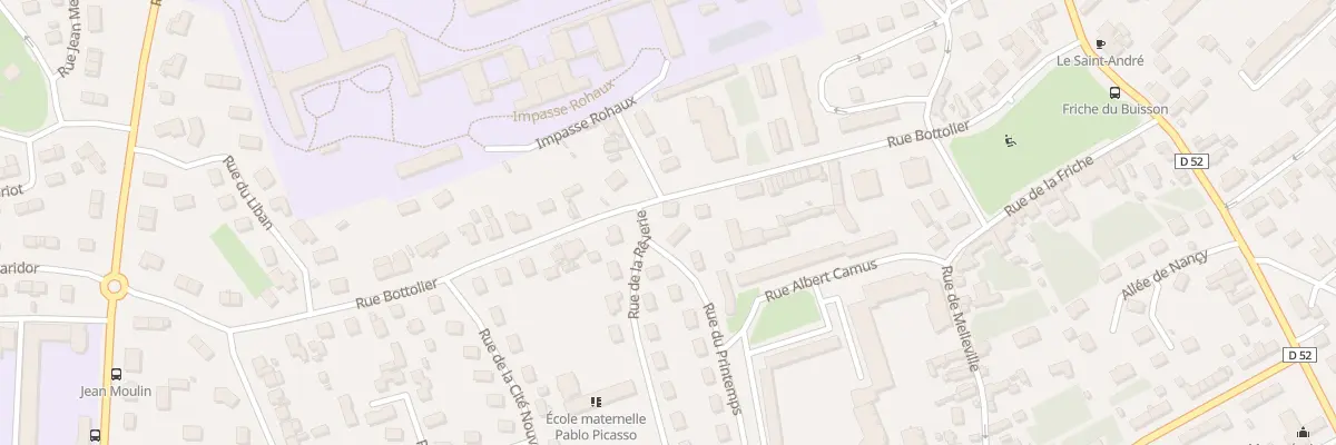 Plan du 30 Rue Bottolier à Évreux