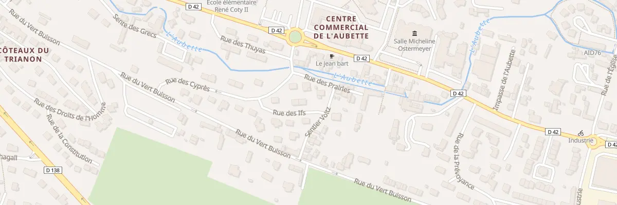 Plan du 40 Rue des Ifs à Saint-Léger-du-Bourg-Denis
