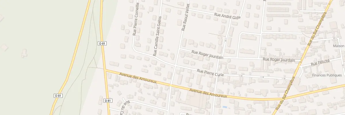 Plan du 3 Rue Raoul Verlet à Louviers