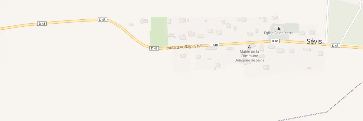 Plan du 355 Rte d’Auffay - Sevis à Val-de-Scie