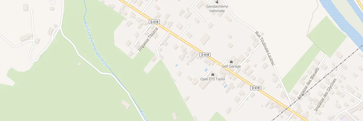 Plan du 50 Av de la Résistance à Saint-Girons