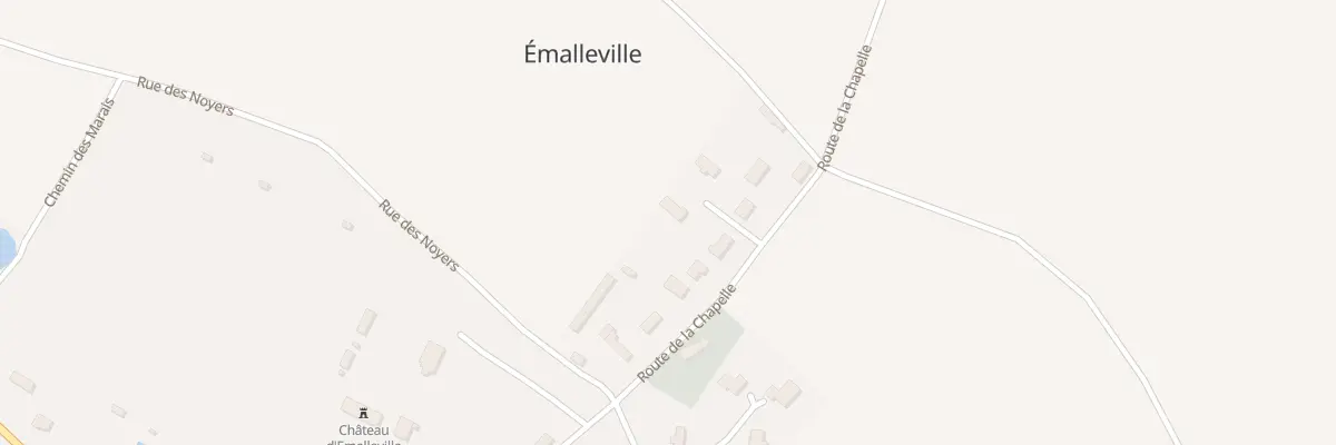 Plan du 1A Rue de la Chapelle à Émalleville