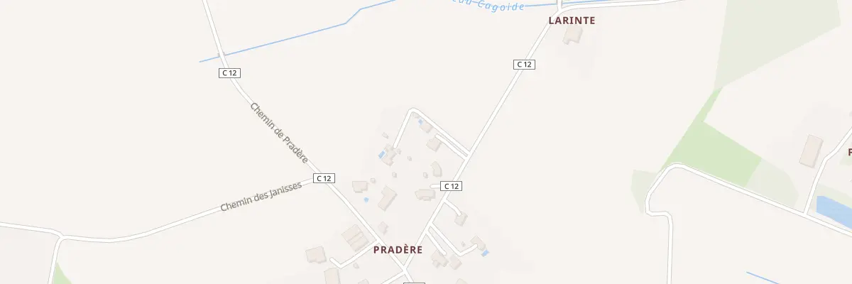 Plan du 1090 Che des Bergers à Savenès