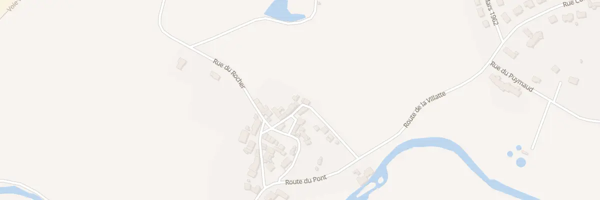 Plan du 3 Rue du Moulin à Magnac-Laval