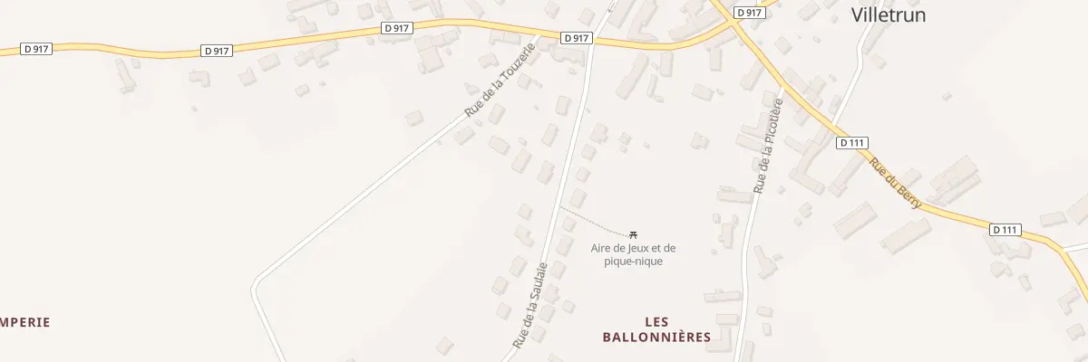 Plan du 6 Rue de la Saulaie à Villetrun