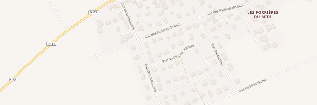 Plan du 1 Rue du Clos de l’Albatre à Petit-Caux