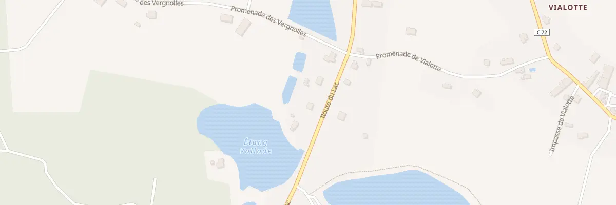 Plan du 28 Rte du Lac à Saint-Hilaire-les-Places