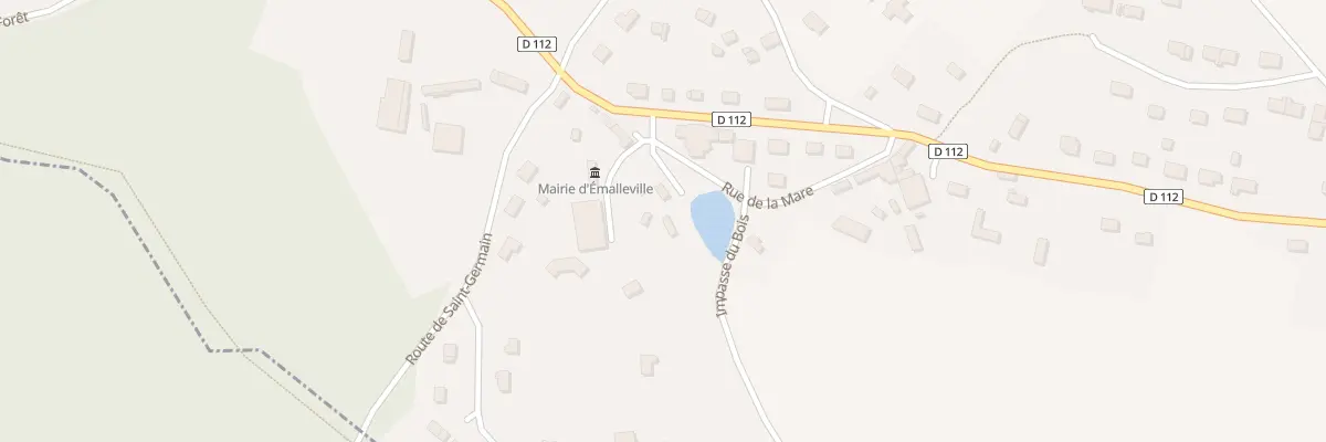 Plan du 21 Rue de la Mare à Émalleville