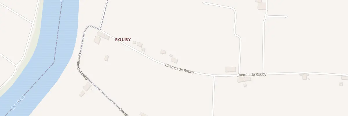 Plan du 680 Che de Rouby aux Barthes