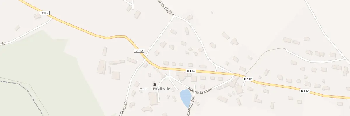 Plan du 5 Rue de la Mairie à Émalleville