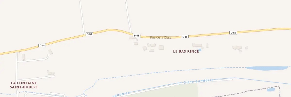 Plan du 35 Rue de la Cisse à Lancôme