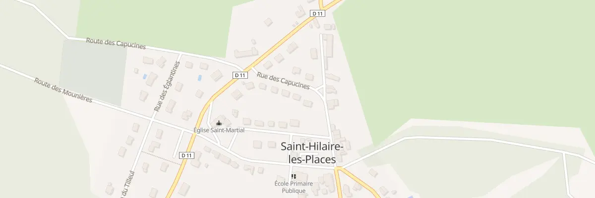 Plan du 3 Rue des Capucines à Saint-Hilaire-les-Places