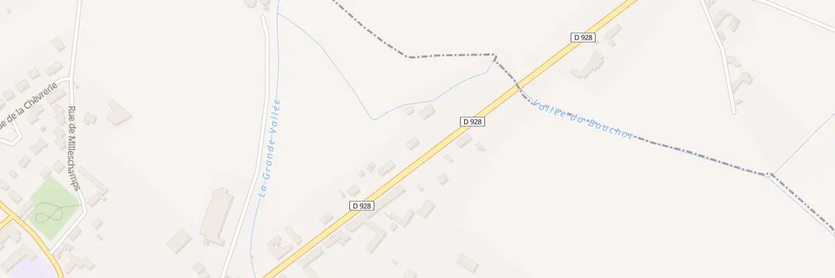 Plan du 4 Rue du Mal Leclerc à Digny