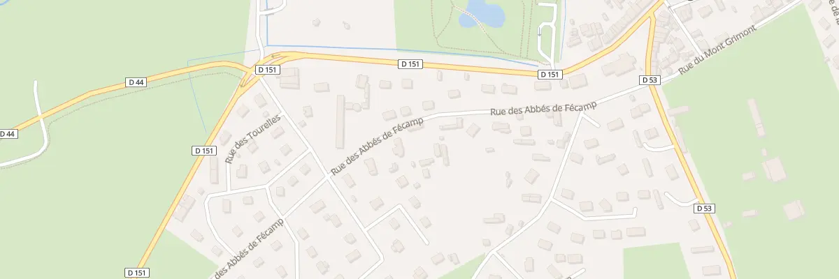 Plan du 255 Rue des Abbés de Fécamp à Fontaine-le-Bourg