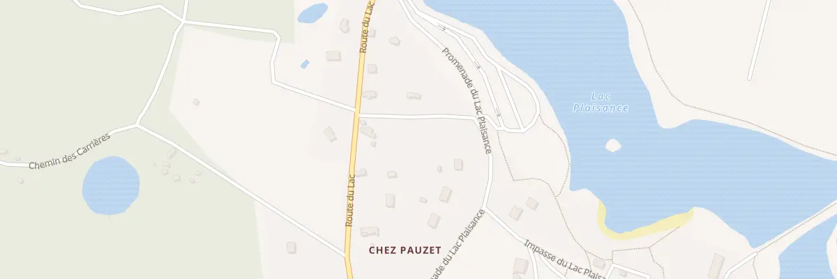 Plan du 53 Rte du Lac à Saint-Hilaire-les-Places