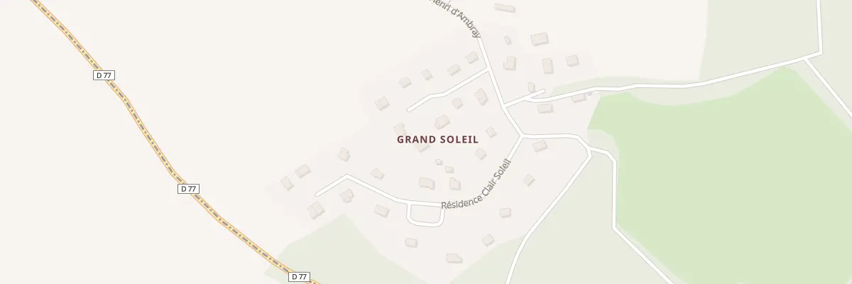 Plan du 4 Res les Peupliers à Saint-Honoré