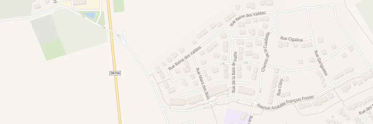Plan du 4 Rue Reine des Vallées à Angerville-la-Campagne