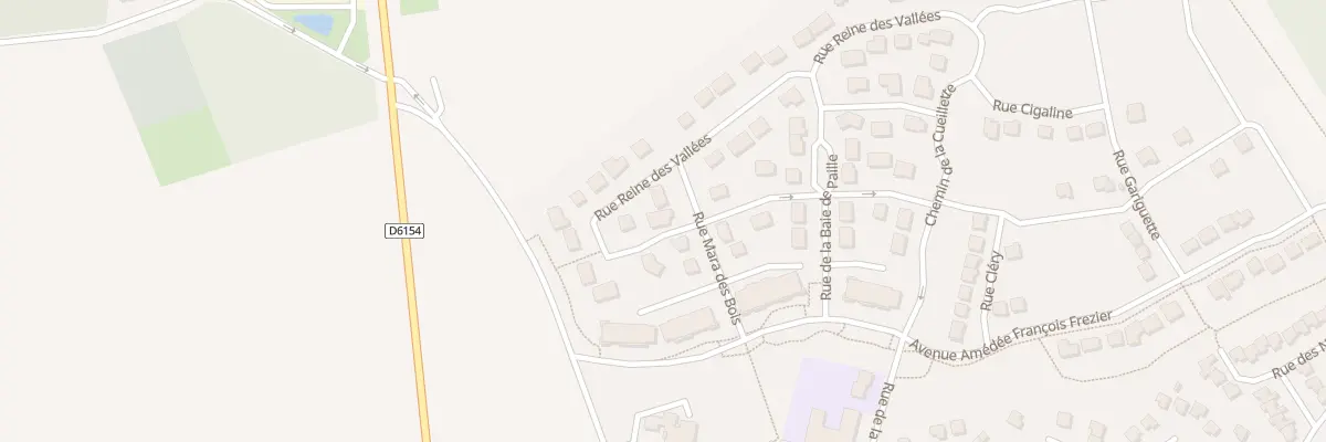 Plan du 1 Rue des Quatre Saisons à Angerville-la-Campagne