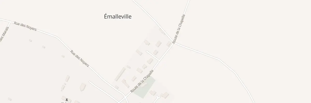 Plan du 7 Rue de la Chapelle à Émalleville