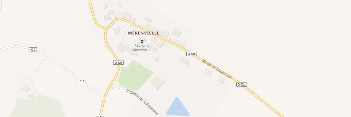 Plan du 10 Rte de Bouconne à Mérenvielle