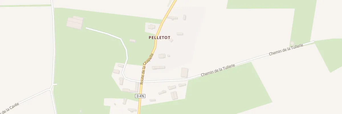 Plan du 400 Rte de la Chapelle au Catelier